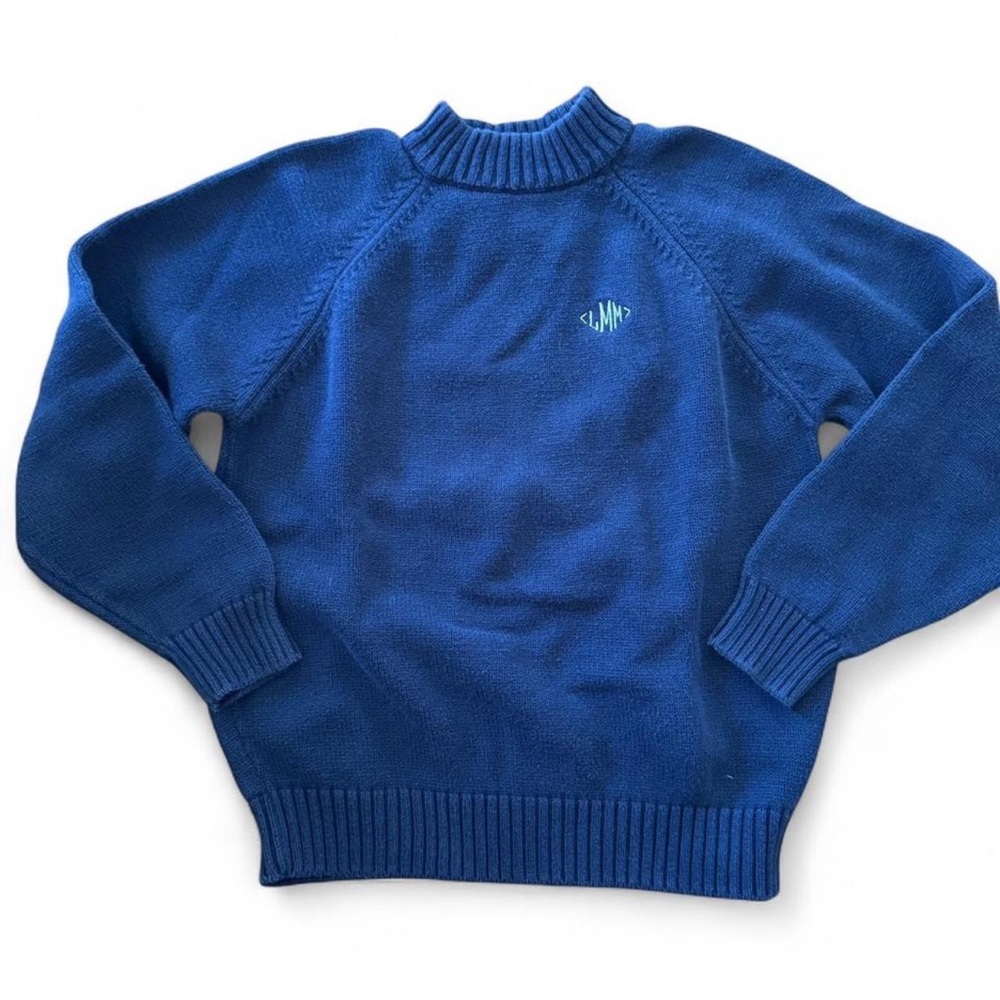 Vintage 90s 100% Cotton Lands' End Sweater